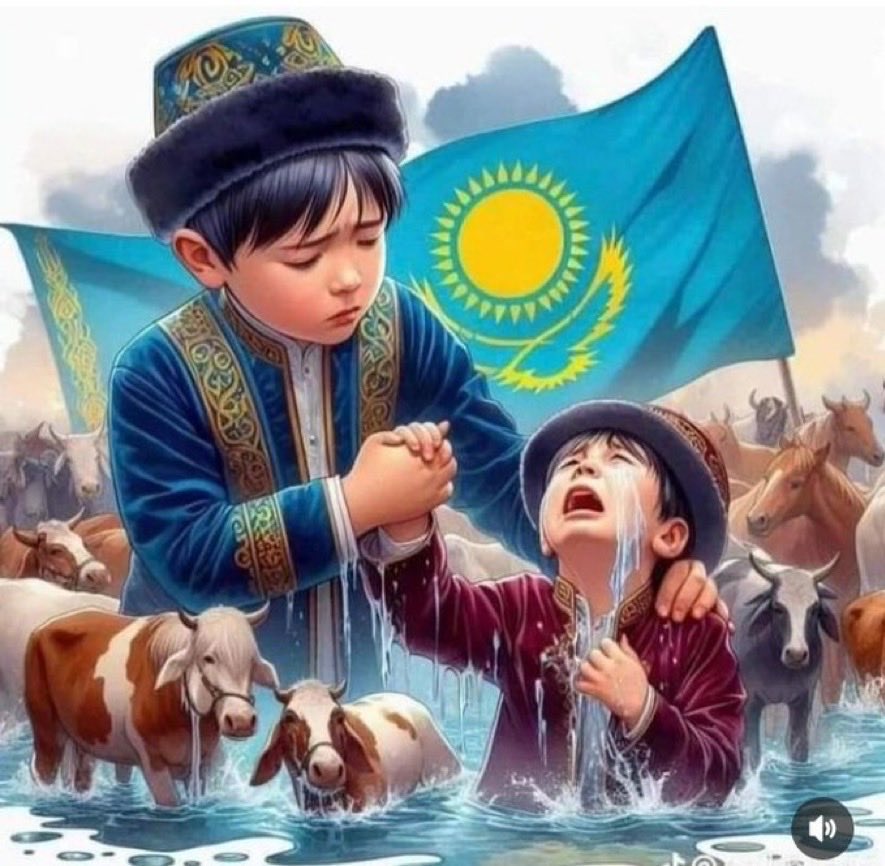 Geçmiş olsun, kardeşim. Acın acımız, sevincin sevincimizdir. #Kazakhstan #Kazakistan