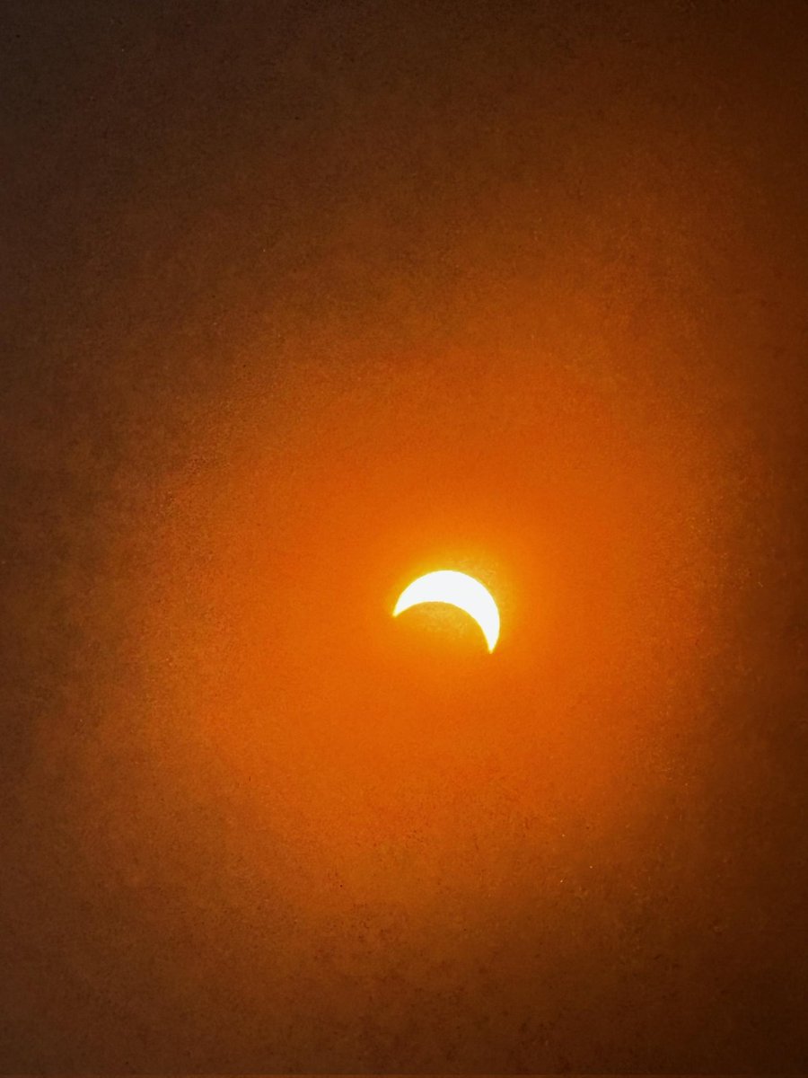 Got to see the eclipse today in AZ - very cool!