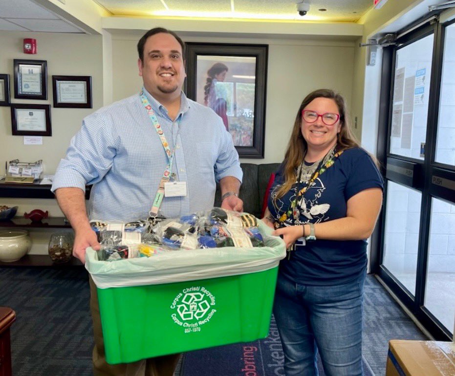 150 pairs of socks were donated to the local Bokencamp home for migrant children.; educating 6 to 17 year old children. This donation was made possible from your support of our sock sales! @CCISD