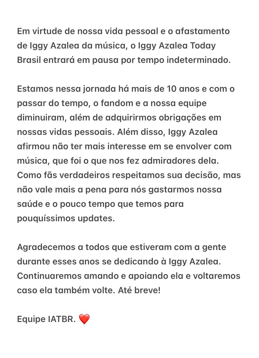 Iggy Azalea Today Brasil tweet media