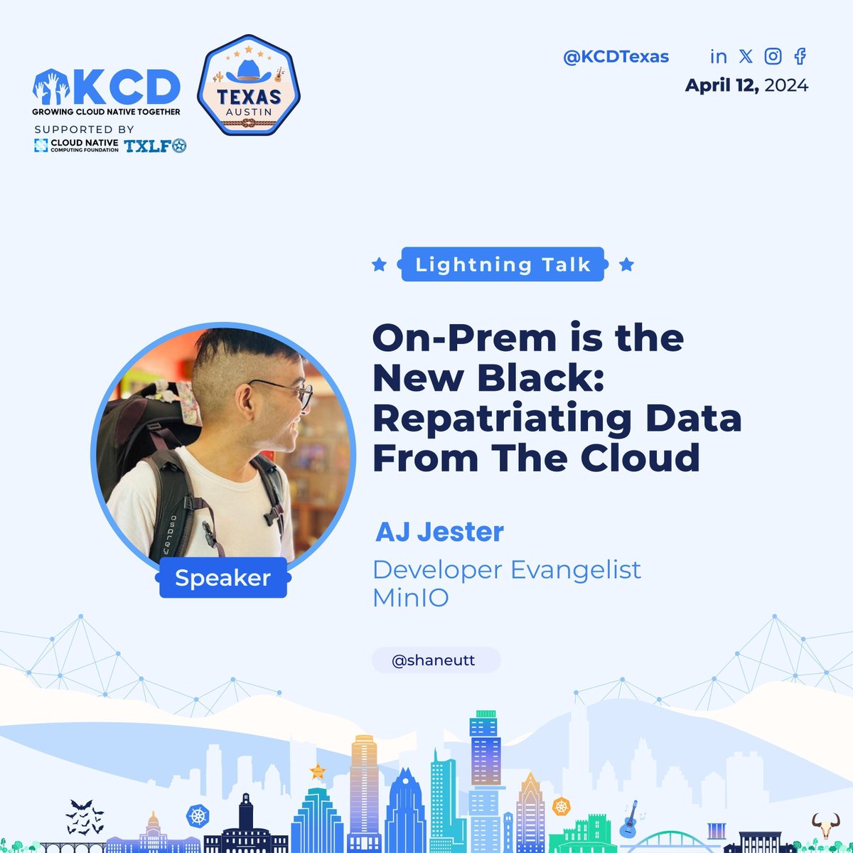 ⭐ Is On-Prem the new trend? 🔄 AJ Jester at #KCDTexas discusses the shift back to on-prem environments from the cloud. A must-attend for those rethinking their cloud strategy! 🔗 texaskcd.com #KCD #TeamCloudNative #CNCF #TXLF #ATX