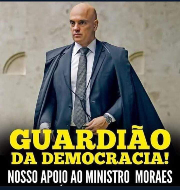 Estou com Alexandre de Moraes!! E vocês??? Se sim, comentem: Estou com Xandão!!! #SemAnistia