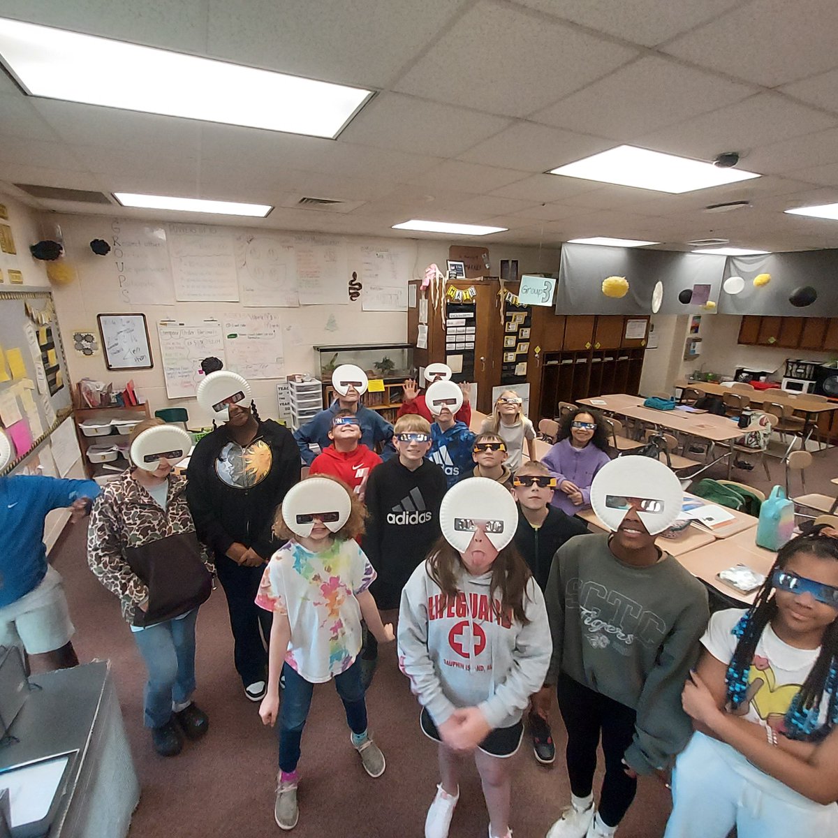 Solar Eclipse 2024🌘  They thought it was awesome!! <a href="/Hubbard_Elem/">Hubbard Elementary</a>