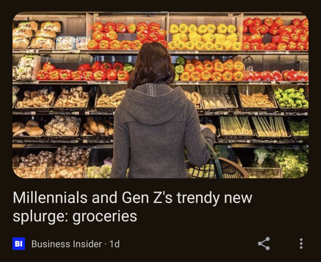 Have you heard of the radical new thing people aged 20 to 45 are into? Food.