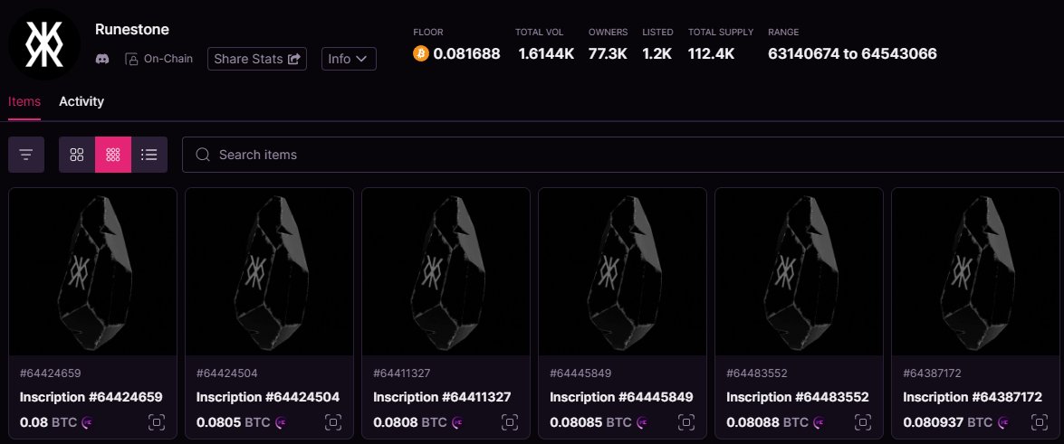 Got airdropped 3 runes, and bought 3 under 0.03. At these prices, that's 0.486 btc or $34.9k total Crazy how being early and just having a tiny bit of conviction pays out a lot.
