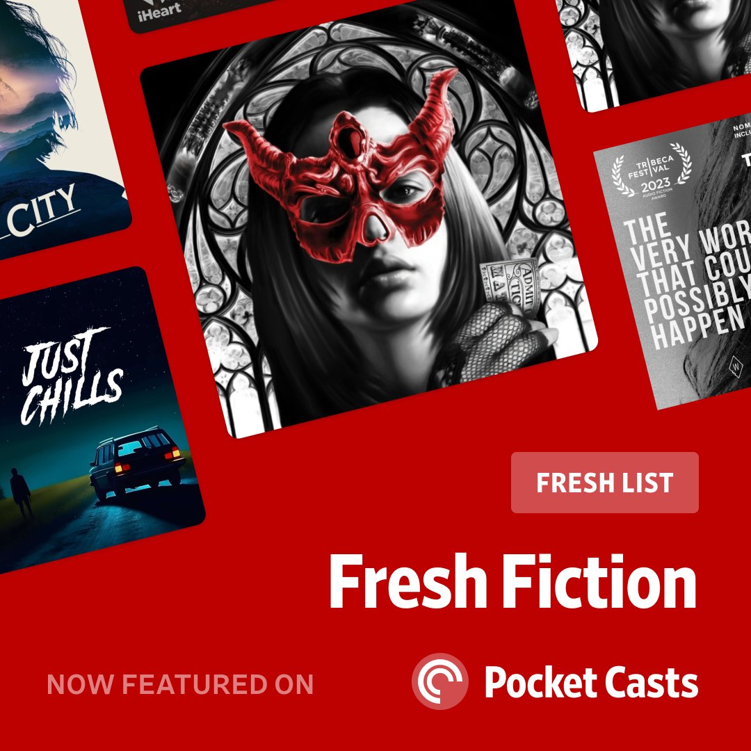 Just learned from our friends @fableandfolly that MIDNIGHT MATINEES (featuring 'London After Midnight') has made @pocketcasts 'Fresh Fiction' list. Many thanks, folks! #audiodrama #horror #podcast #thriller lists.pocketcasts.com/fresh-fiction