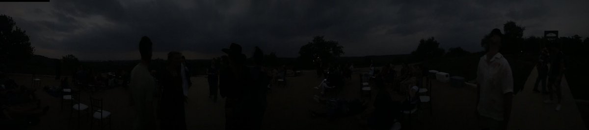 Pano from eclipse totality