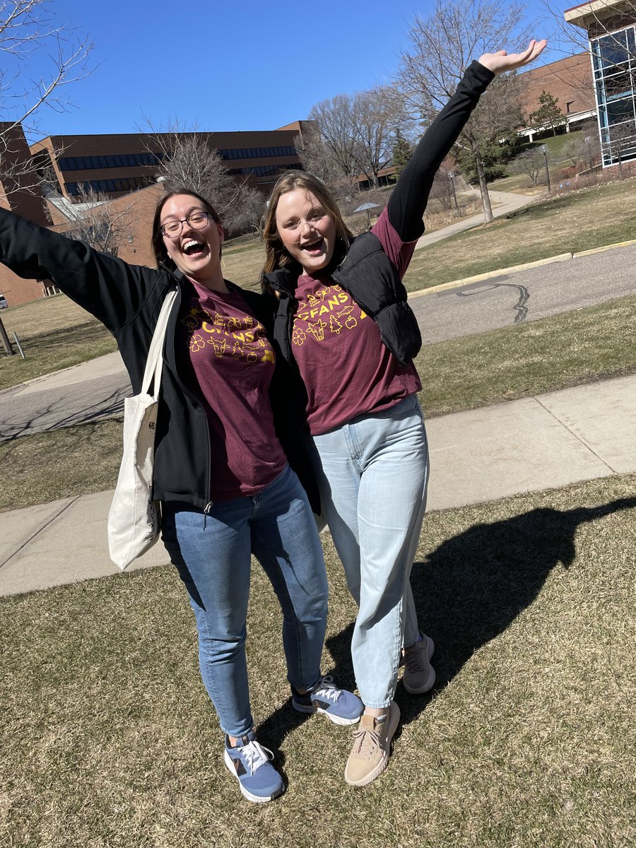 #FutureGopher Days are our favorite days! 〽️ Admitted CFANS students got a big Gopher 'welcome' as they toured campus with CFANS Ambassadors, met Dean Buhr and started thinking about academic planning. @UMNews