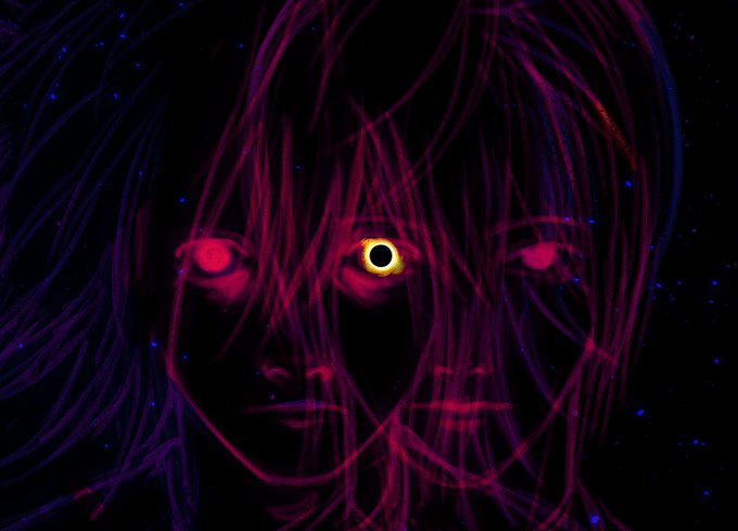 「dark red eyes」 illustration images(Latest)