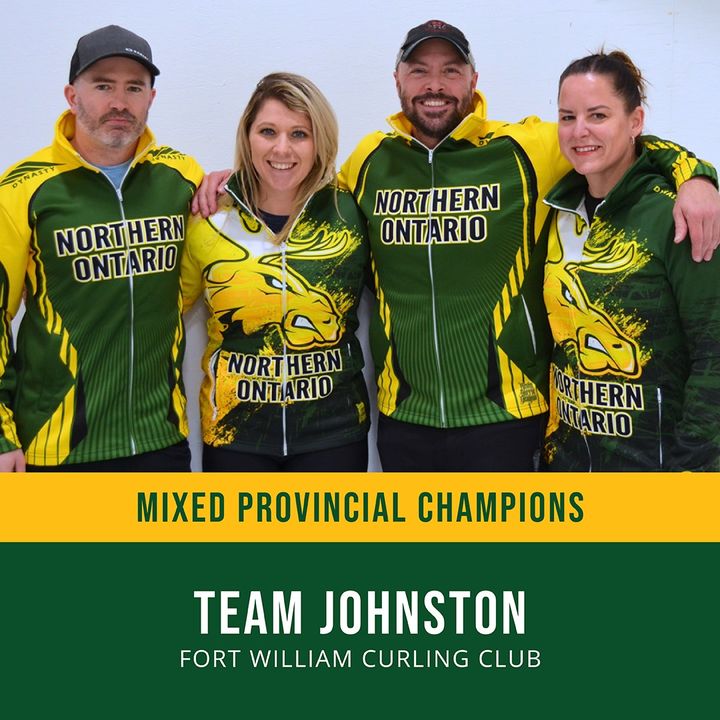 Team Northern Ontario (@teamnorthernon) on Twitter photo π We have our Mixed Provincial Champions! Congratulations to the Wakefield Oil Lube Monkeys from the <a href="/fwcurl/">Fort William Curling Club</a>!
π Skip Dylan Johnston, Vice Samantha Morris, Second Chris Briand, and Lead Marcy Barry showcased exceptional talent and teamwork to claim victory!
#champions π We have our Mixed Provincial Champions! Congratulations to the Wakefield Oil Lube Monkeys from the <a href="/fwcurl/">Fort William Curling Club</a>!
π Skip Dylan Johnston, Vice Samantha Morris, Second Chris Briand, and Lead Marcy Barry showcased exceptional talent and teamwork to claim victory!
#champions