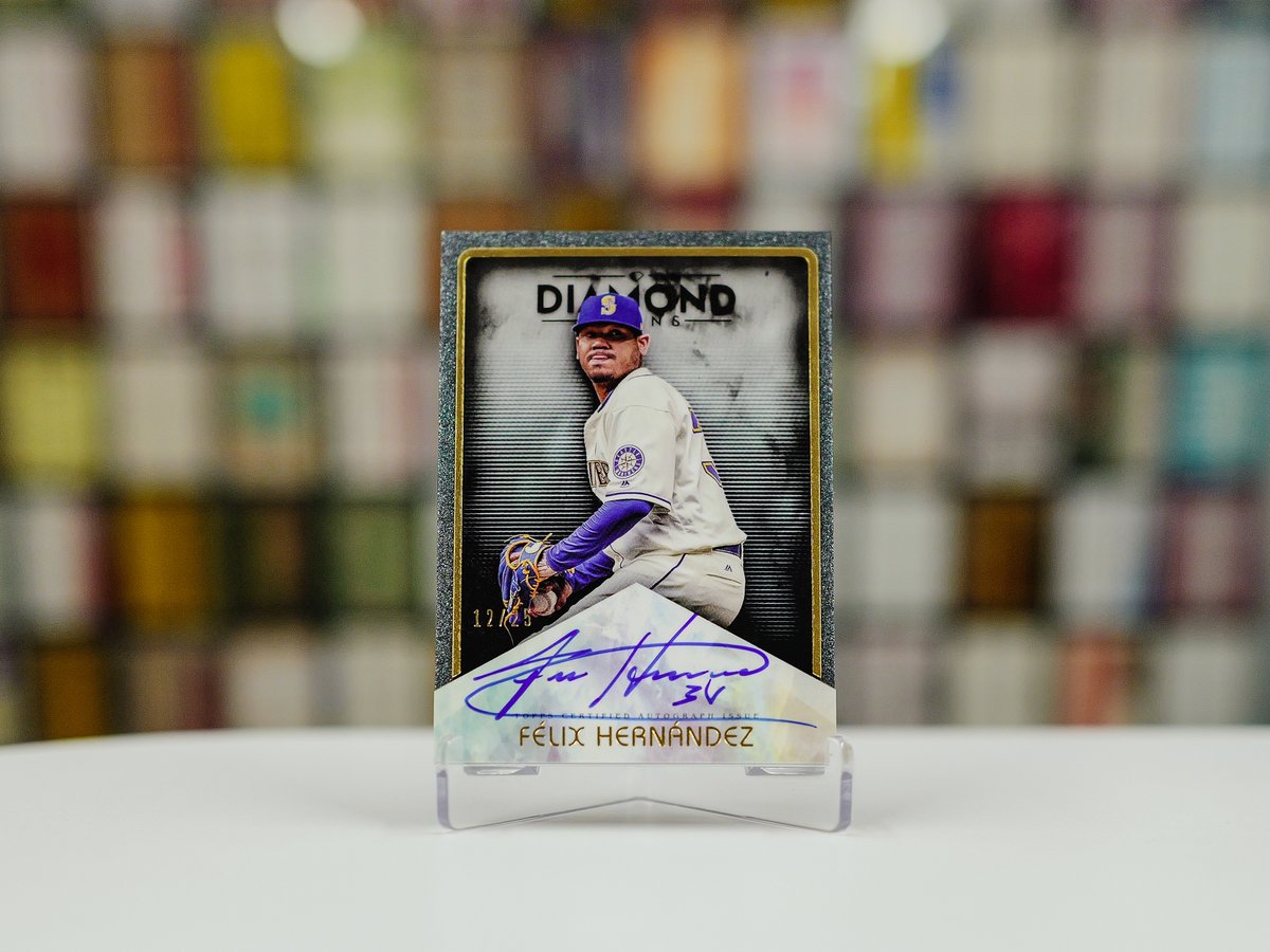 Happy birthday to King Félix! Quote or repost for a chance to win an autographed Félix Hernández @Topps card.