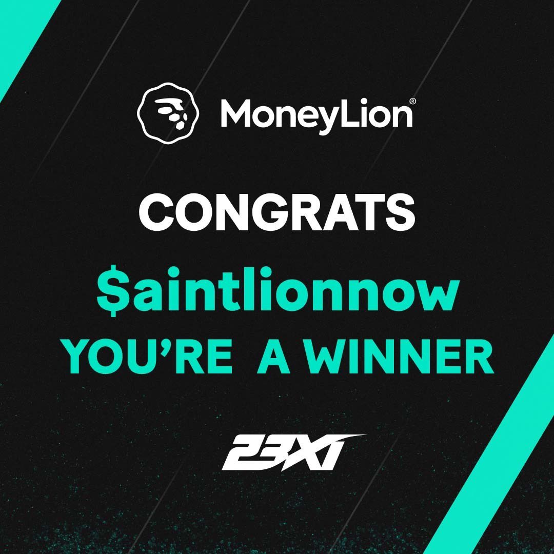 Congratulations @skyeethalimit for being our $500 23XI Giveaway winner 🎉 Stay tuned for upcoming giveaways by following @MoneyLion and turning on post notifications for a chance to win 🙌