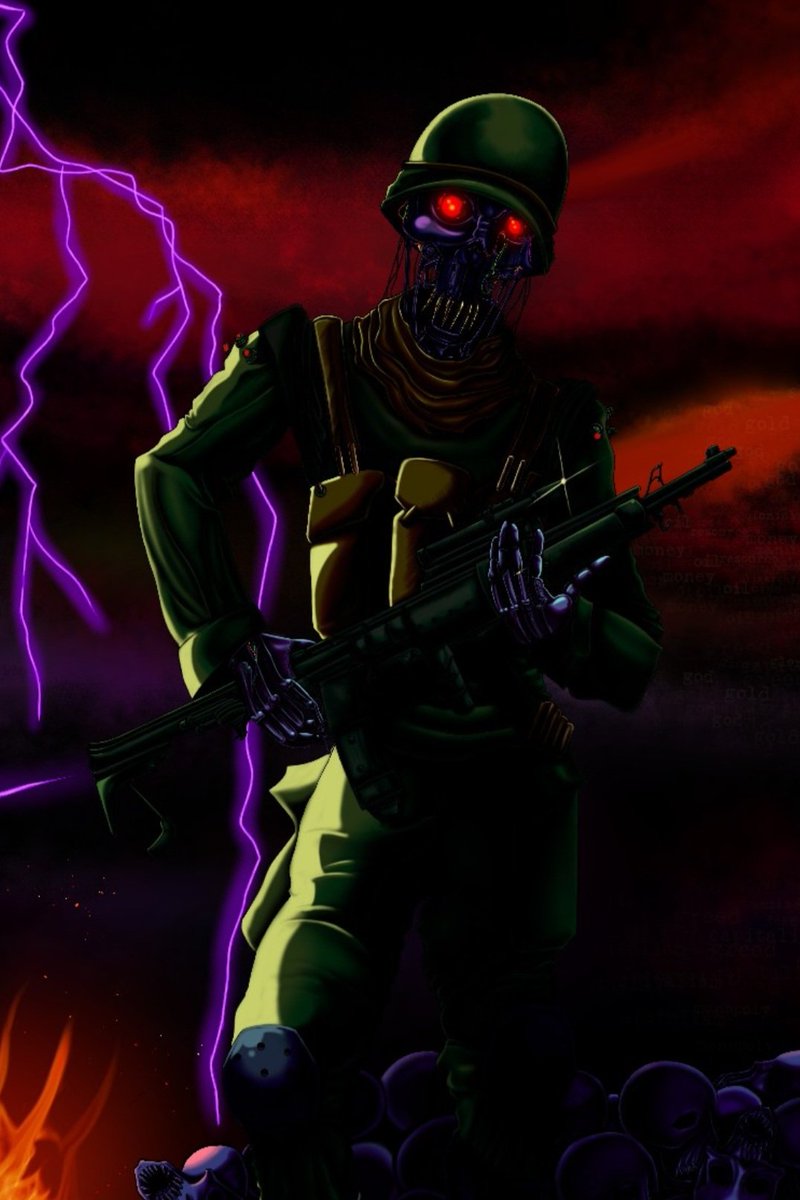 wickedplastik's tweet image. "Proxy Puppets" ~Urban Genocide~ 

#art #artwork #ArtistOnTwitter #FreePalestine #EndAllGenocide #cyberpunk #scifiart