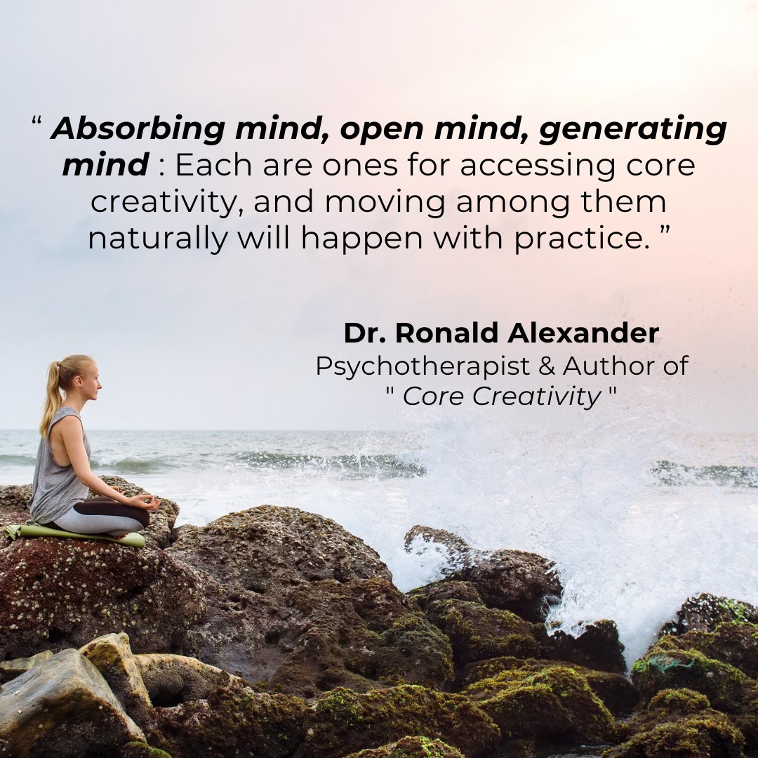 (Excerpt from Dr. Ronald Alexander’s book Core Creativity: The Mindful Way to Unlock Your Creative Self) To learn more, please visit the link below. ⬇️⬇️⬇️ ronaldalexander.com/core-creativit… . . . #CoreCreativity #MindfulCreativity #CreativeMindset #UnlockYourPotential #InnerGenius