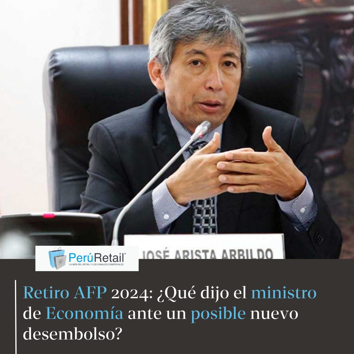 🛑💸El dictamen que permitiría el retiro de hasta 4 UIT de las AFP está próximo a ser debatido en el Pleno. No obstante, surge la duda si habrá oposición por parte de José Arista, titular del MEF. Entérate aquí. ►is.gd/gbDvB7

#AFP #FondoDePensiones #MEF #Congreso