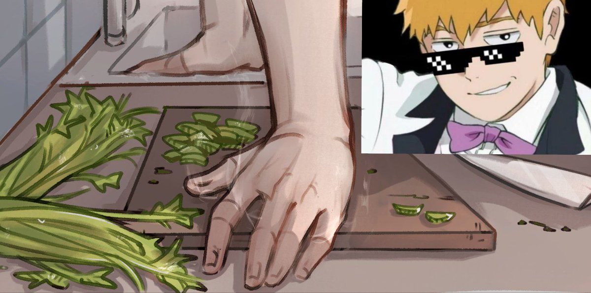 JAMONION_'s tweet photo. Shoto is bad at cooking, unlike Dabi 
#荼毘轟 #dabishoto #tododabi #dabi #todoroki #shoto #mha #bnha https://t.co/TVzdtGztCY