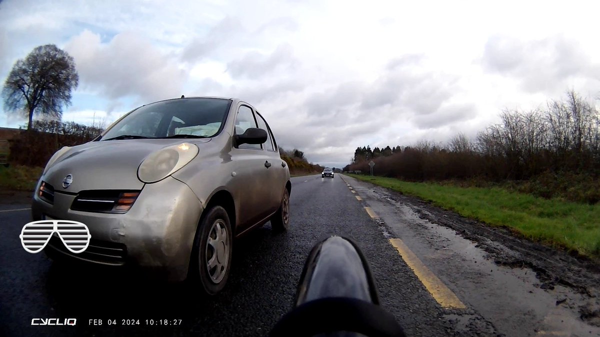 Thankfully a positive result here. Many thanks to the local Gardai, another ordinary person living an ordinary life saved while trying to get some training for another Charity. Driver received 3 penalty points and €120 fine. @SafeCyclingEire @ciarancannon
