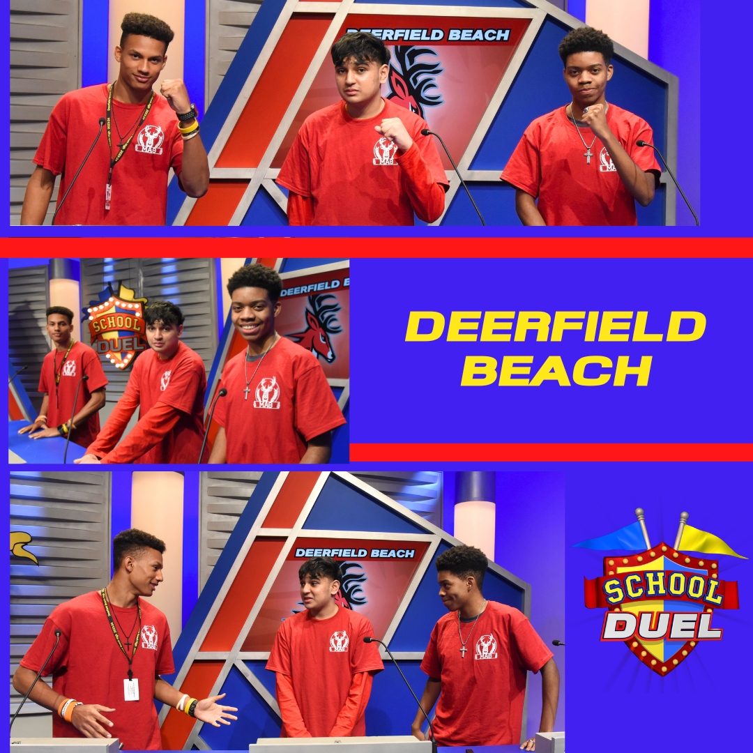 Deerfield Beach High! Watch them play Coral Springs High on School Duel, this Thursday, April 18th at 8pm on @BECONTV (ch 488 & 19 Comcast, ch63 AT&T/Dish/Directv) @DBHSpathfinder @EmbraceGoals @DBHS_CBA @browardschools