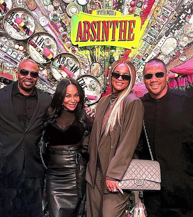 Ciara and Russell Wilson Attend ABSINTHE at Caesars Palace vegaspublicity.com/46764/ciara-an… by @Vegaspublicity_ @ciara @DangeRussWilson @AbsintheVegas @CaesarsPalace #absinthe #vegas #circus #variety #show