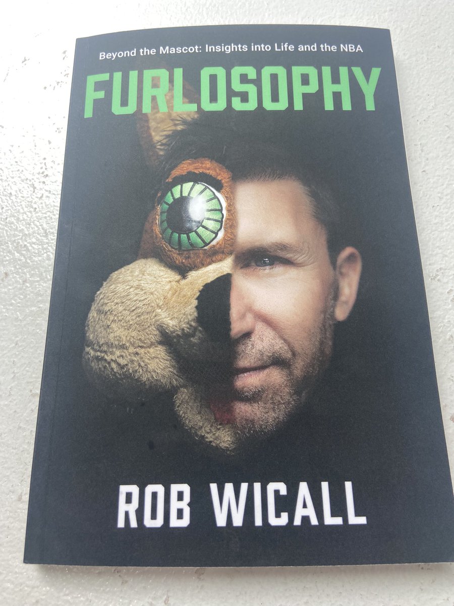 We’ll talk to @whycallrob tomorrow at 9:30. Rolling through his book now. #InTheBuilding