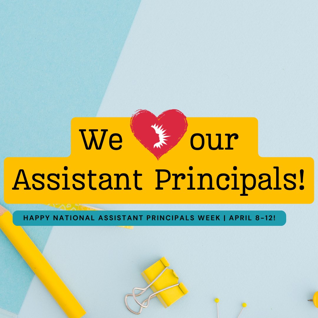 Happy National Assistant Principal Week! Show some love and vote for your favorite AP! → tiny.cc/FavoriteAP 🗳️💖