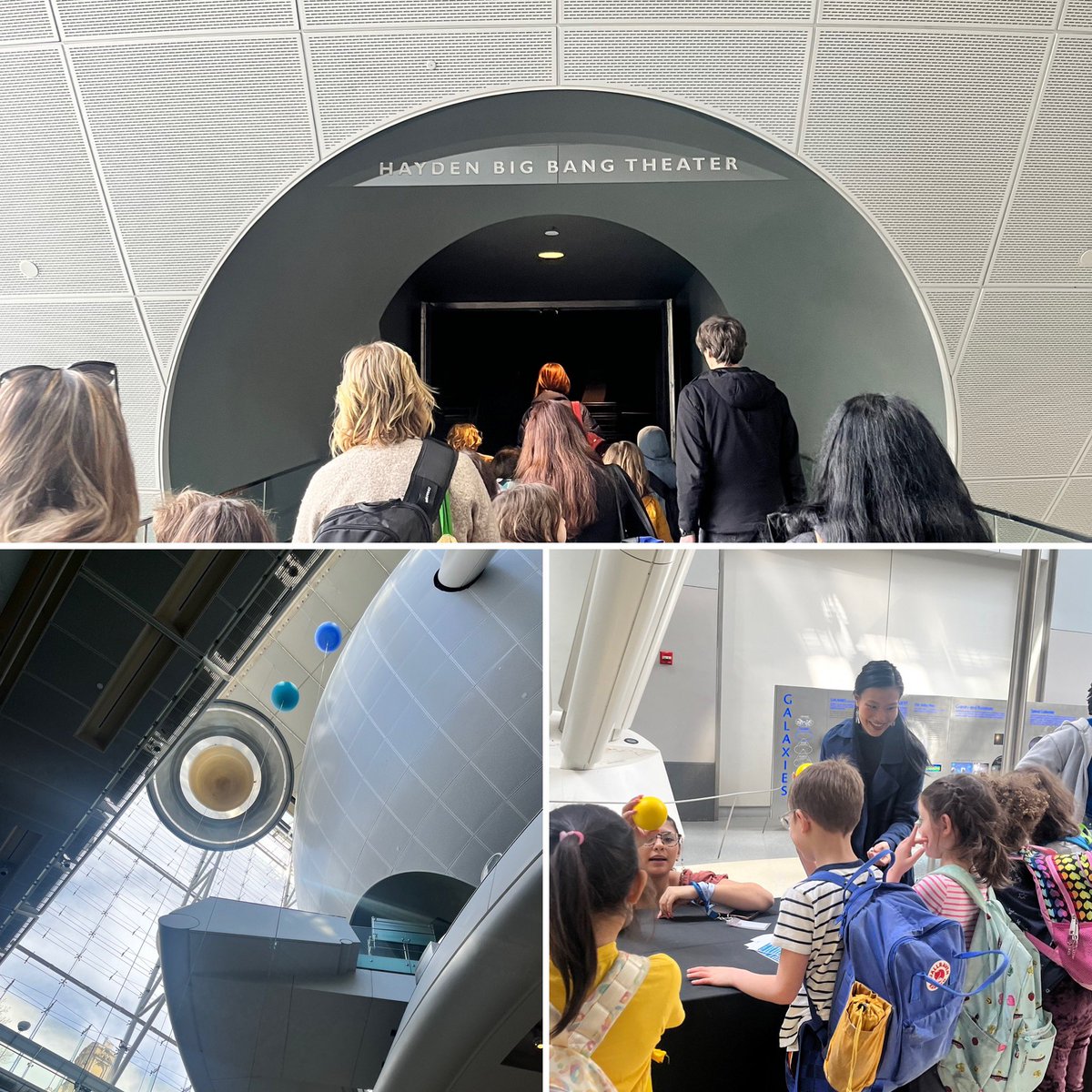 jkmontclare's tweet photo. Went on a class trip to the @HaydenPlanet to learn about planets, sun and moons & then we went out to @CentralParkNYC to watch the solar eclipse with the kids..also made a pinhole eclipse viewer to see it! #parenting #EclipseSolar2024 #stemmom https://t.co/lGPzJ7Ez7l