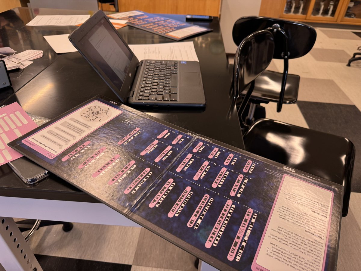 MrArsenie's tweet image. In between eclipse mania my #ibbio @CarlSchurzHS seniors managed to diagnose chromosomal disorders via patient case studies using karyotypes!