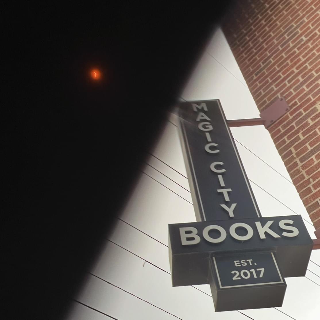 The #Eclipse outside the shop.