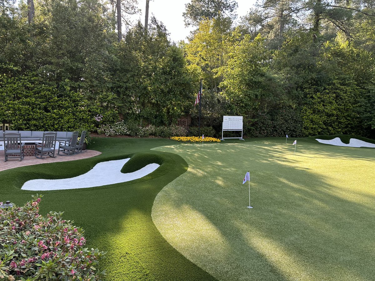 Good to be back! Gonna be a great week here @TheMasters @BNGLuxury @BackNineGreens @StocktonGolf