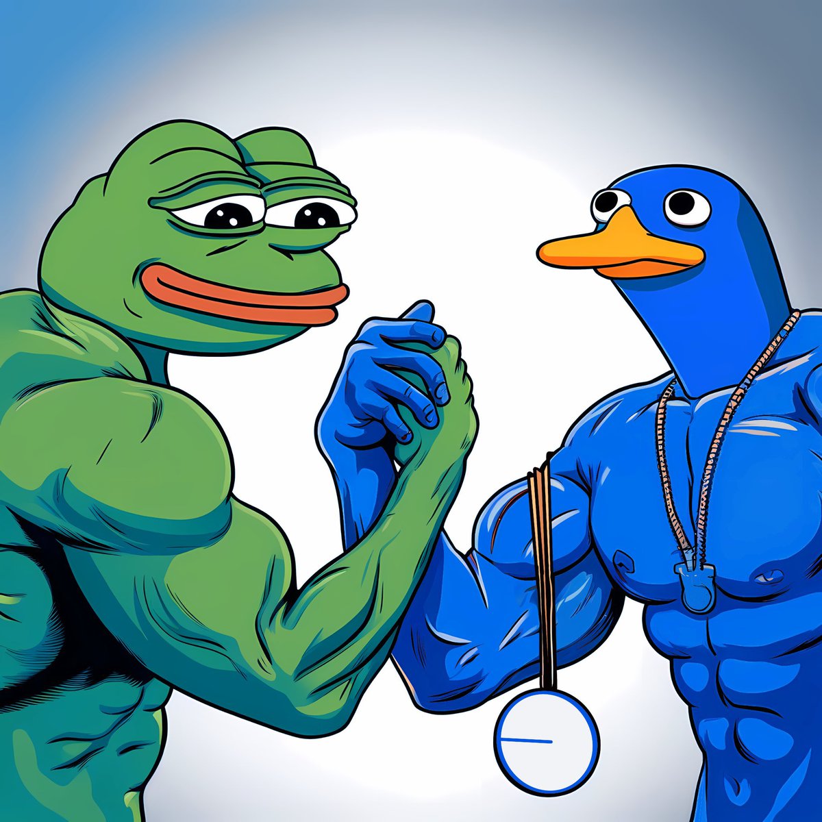 PlatzyOnBase's tweet photo. Partnerships are crucial for “The Waddle.” The @Base take over requires an army.

If you have ever held @pepecoineth 

🐦Like
🐦Retweet
🐦Tag 3

🚨Drop your ETH wallets in the comments https://t.co/pbvpLTAf4H