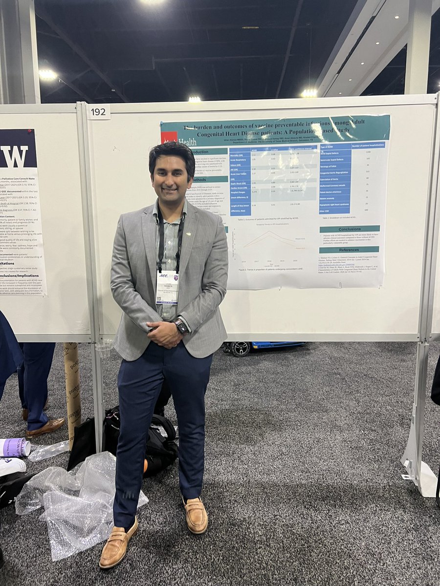Thankful to have residents like this!! @UTMBInternalMed @Izhan_Hamza presented not 1, not 2, but ✨3✨ posters this weekend at #ACC24.

👏👏👏

#IMResident #ACCResident #ACCFIT @txchapteracc @txchapteracc @docHJ