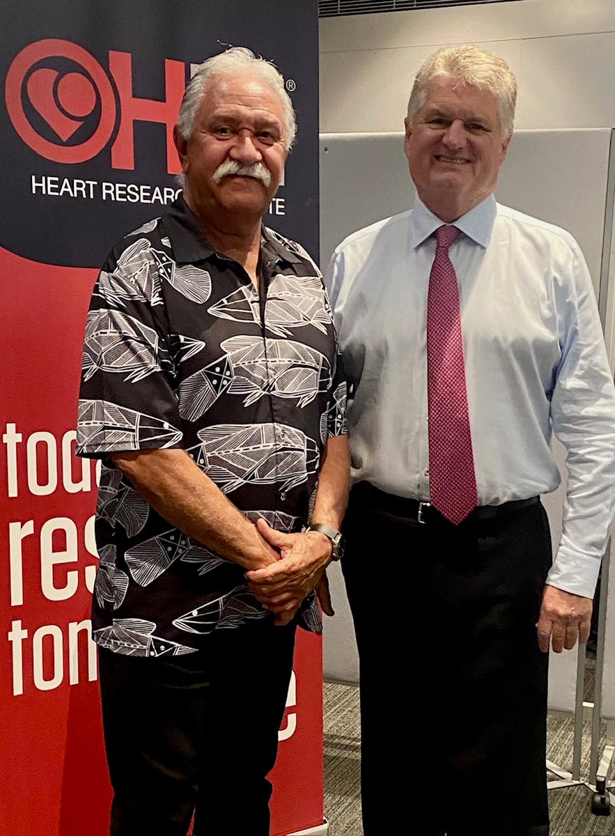 Uncle Boe addressed @HRIAust Board after the Acknowledgement of Country he then reminded Board Directors about the heath gap and what we can do together to address it. Djurali is excited to be at the HRI and that we look forward to the impact we can have by sharing our expertise