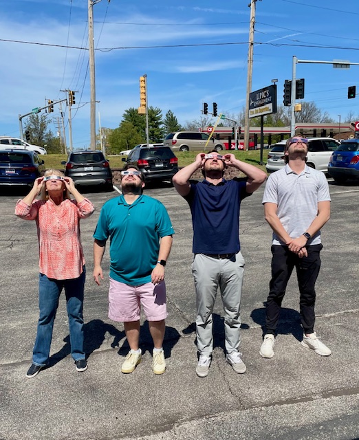 LipicEngagement's tweet photo. "Sun’s out, puns out! 😎 We caught the #Eclipse2024 and it was a total blast - unlike our commitment to quality, which is never overshadowed. #EclipsePuns #ShineOn #EngagingPeople" https://t.co/s20INtJj8z