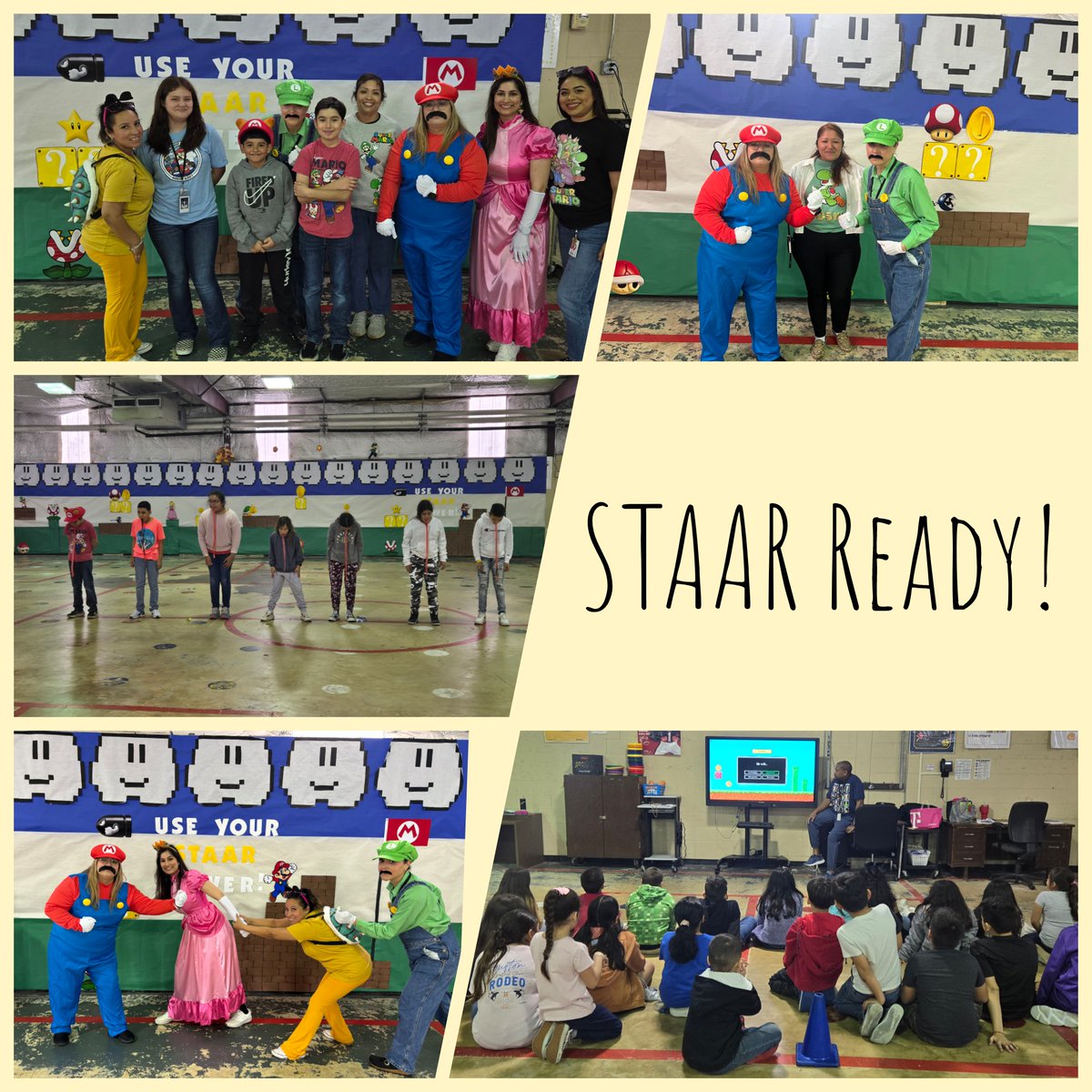 @Thompson_Aldine Tigers are powered up and ready to take on the STAAR! #MyAldine #ThompsonSparkles #WeCanWeWill