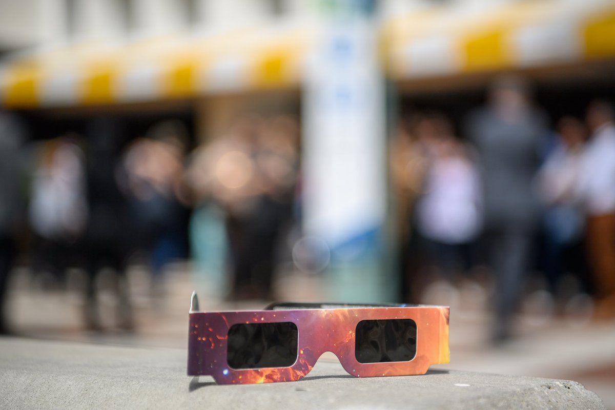 I feel incredibly lucky to witness the eclipse with such an amazing team! Thank you to @FrostScience for providing us with the eclipse glasses! ☀️😎 Where did you catch the #eclipse2024?