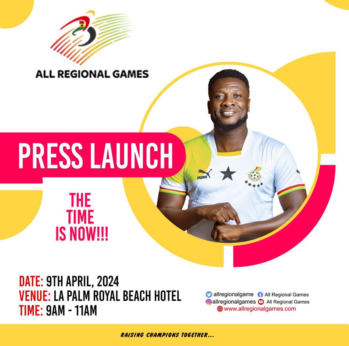 Now is the TIME to create history and cultivate champions in unison. With 16 regions and esports joining the endeavor, a heartfelt appreciation goes to <a href="/ASAMOAH_GYAN3/">ASAMOAH GYAN</a> and <a href="/allregionalgame/">GhanaSports</a>. We are proud to be steering esports on this project.

#esports #eafc24 #NBA2K24 #ARG