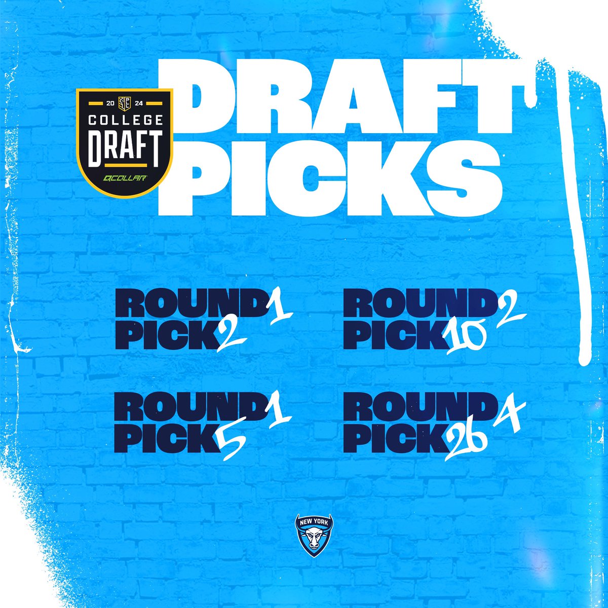 BULLS FAM, who do YOU want to see in Atlas blue? 🤘🐂 Less than a month until the 2024 College Draft on May 7 on ESPNU! 🗓️