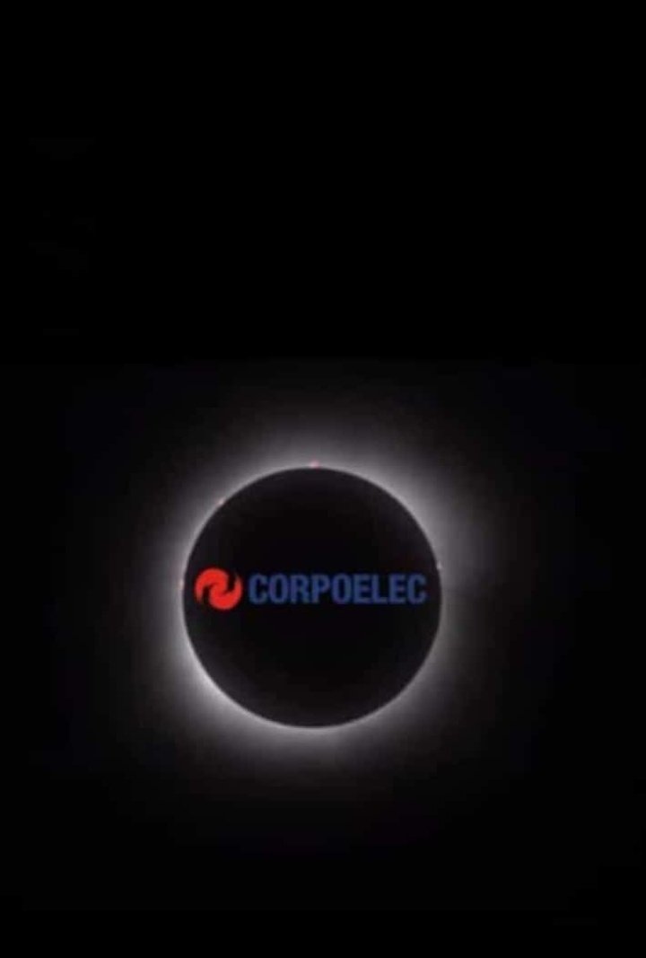 Y así se vió el #EclipseSolar2024 #MeridaVenezuela #Corpoelec cómo lo viste tú?