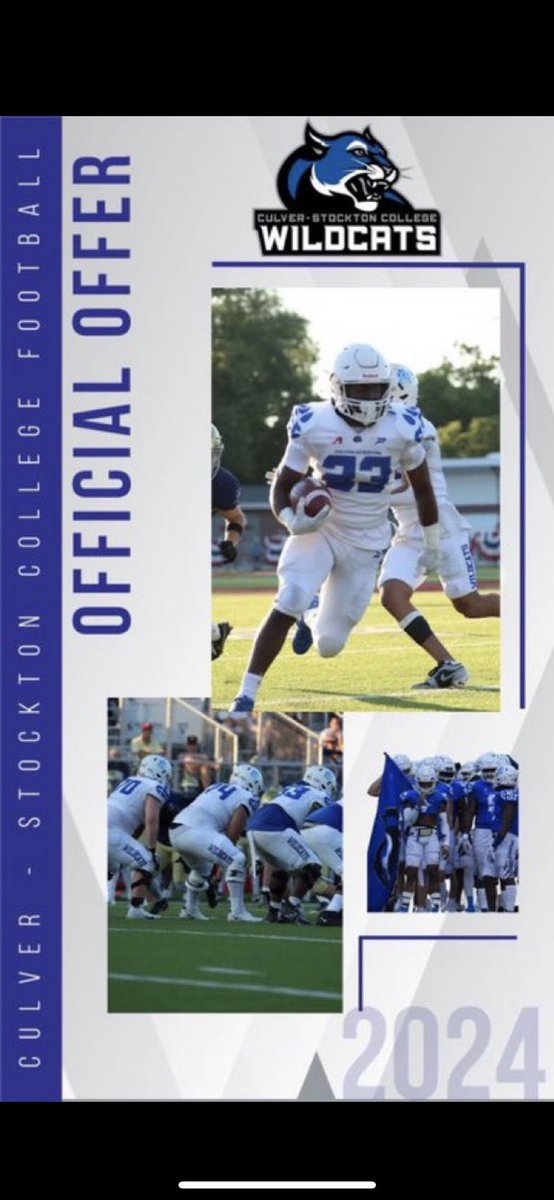 Blessed to Receive an offer from <a href="/culverstockton/">CSC</a>