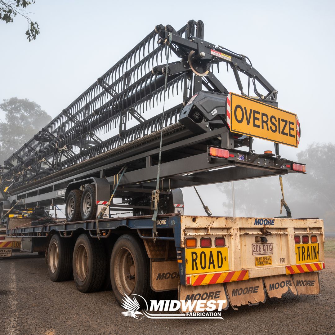 New front getting delivered to it's new home! 

We can't wait to see this front working hard in the field next harvest! 🚜

#MidwestDrapers #RuralAussieFarmers #HarvestAustralia #AustralianMade