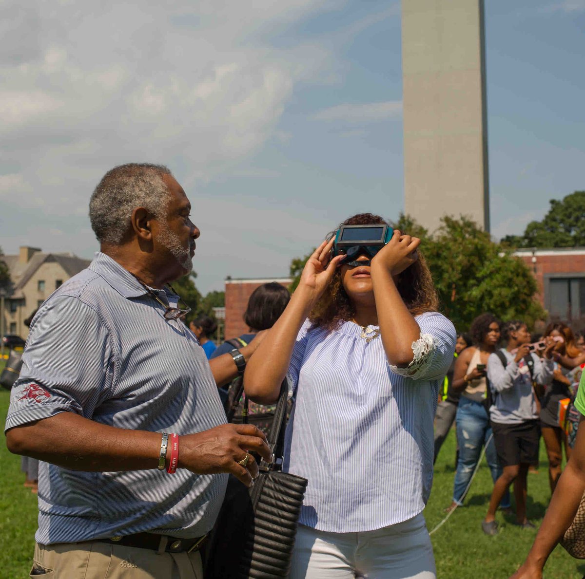 Starting off Panther Fest with the #eclipse 😎