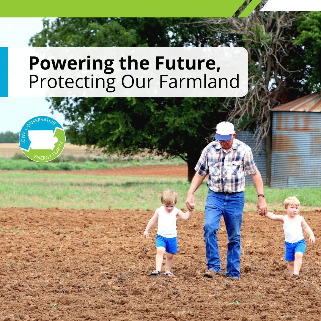 Farmers have the right to preserve their land through renewable energy. Clean energy projects not only nurture your land but also offer sustainable solutions for a brighter, more profitable future for generations to come. #SolarEnergy #Iowa