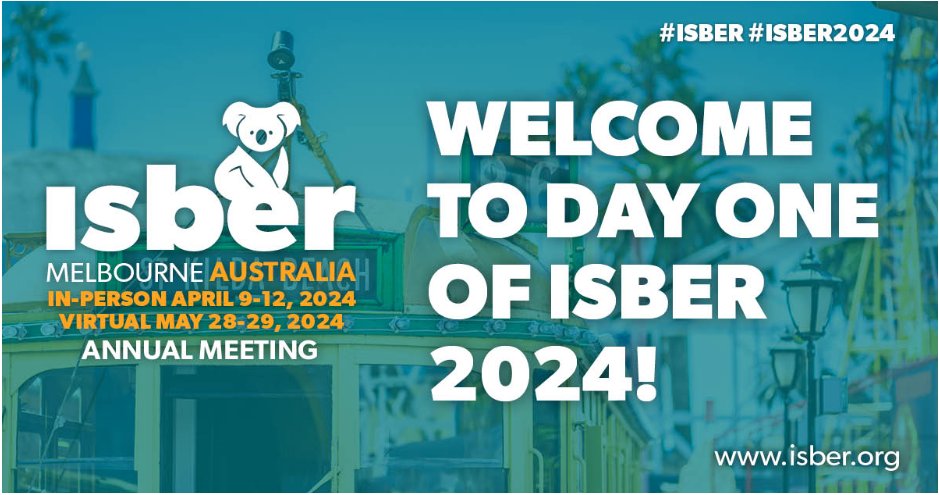 Welcome! #isber2024 is kicking off today!
Starting with the Welcome to Country by a Local Indigenous Elder, followed by Symposium 1 and the Keynote Lecture, come get to know #ISBER and join the 25th Anniversary session. Check out the program here: cdn.ymaws.com/www.isber.org/…! #isber
