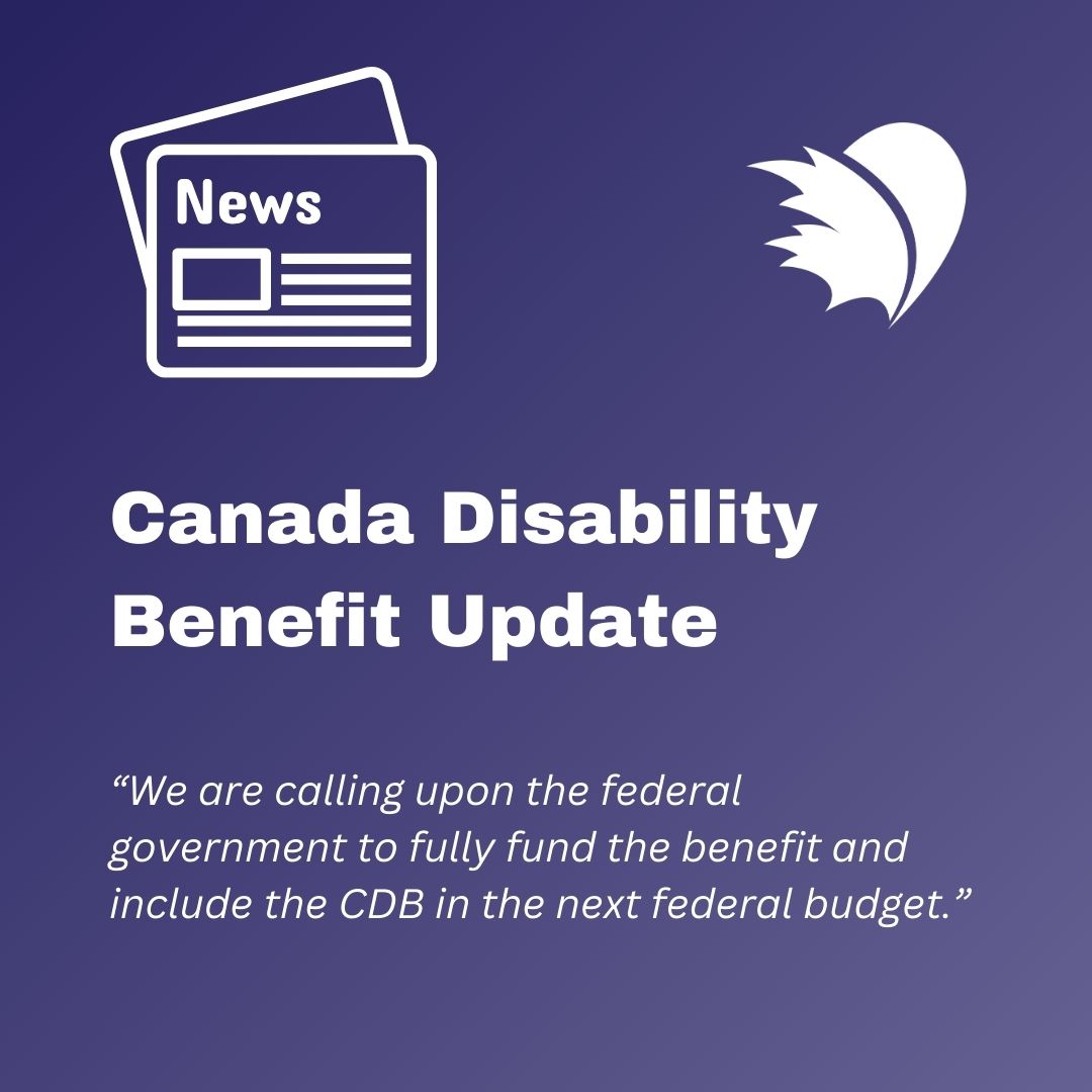Statistics Canada reports that 27% of Canadians have #disabilities, with 1.4 million living in poverty. It is imperative that we push for adequate funding and inclusion of the #CDB in the next federal budget. Make a difference now: ow.ly/ibuF50RaUqq