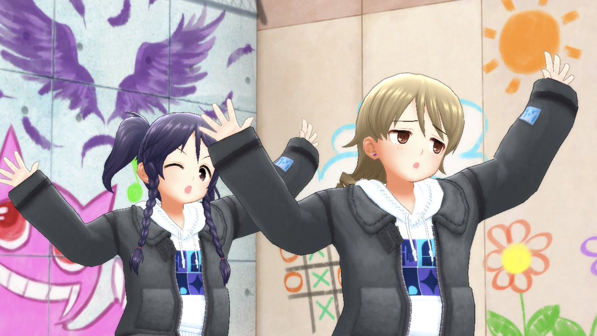 Morning 😉🐿️
#デレステスクショ朝の1枚 
#三好紗南 
#森久保乃々