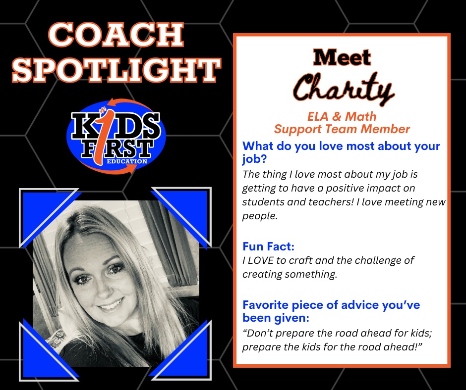 #MeetTheK1CoachMonday #KidsFirst #KidsFirstAlways