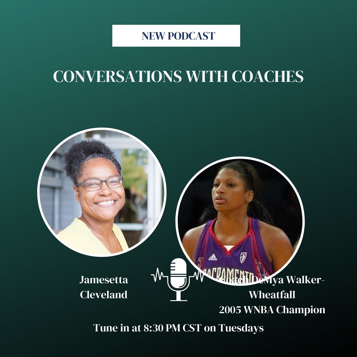 My guests are 2005 WNBA Champion, DeMay Walker-Wheatfall AND one of the best women’s basketball talent evaluators in the country, LaQuita Thompson. Click the link facebook.com/groups/1139672… Follow the page Turn on your notifications Join the conversation 2/2
