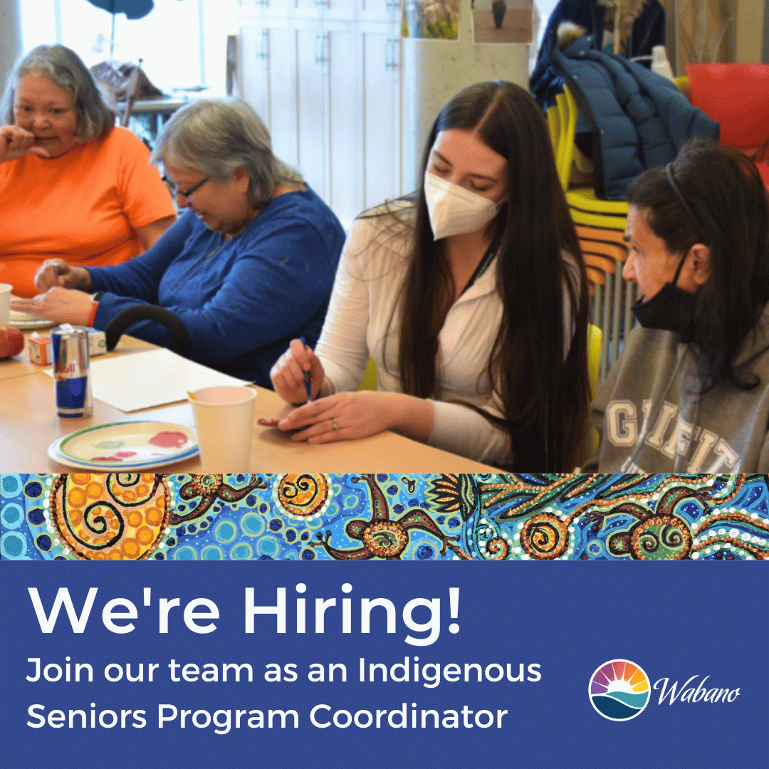 If you love to coordinate active and fun activities and you are passionate about supporting Indigenous seniors, come join our team! loom.ly/nMnlPY4