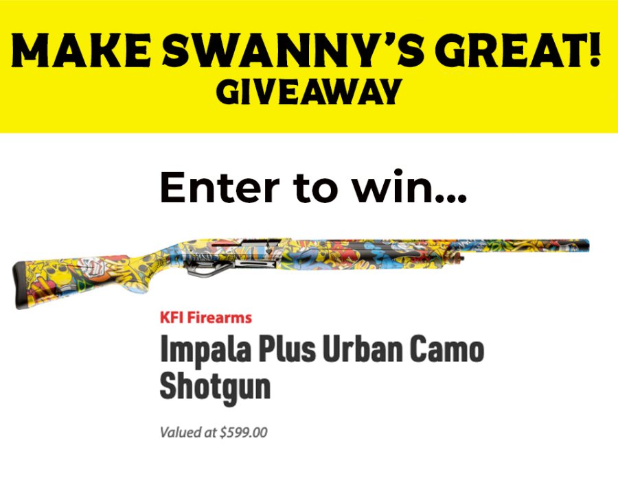 LAST MINUTE GIVEAWAY 

Win a KPI Impala Graffiti Camo Shotgun 

Giveaway ends April 8th 

Link in comment ⬇️

#gungiveaway #winagun #ItsTheGuns