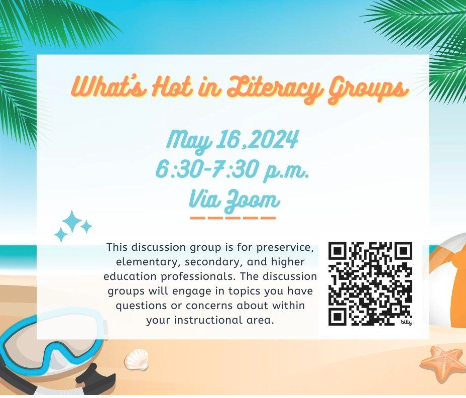 Wrap up the academic year by discussing a trending topic in your classroom, campus, or district! This event is open to all. Sign up at bit.ly/HOTtopics2024.